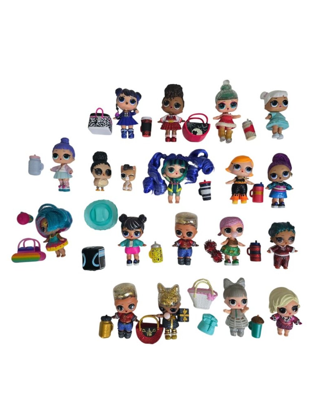 LOL Surprise Dolls Huge Lot w/ Accessories Pets Clothes Mixed Bundle MGA‎ Toys
